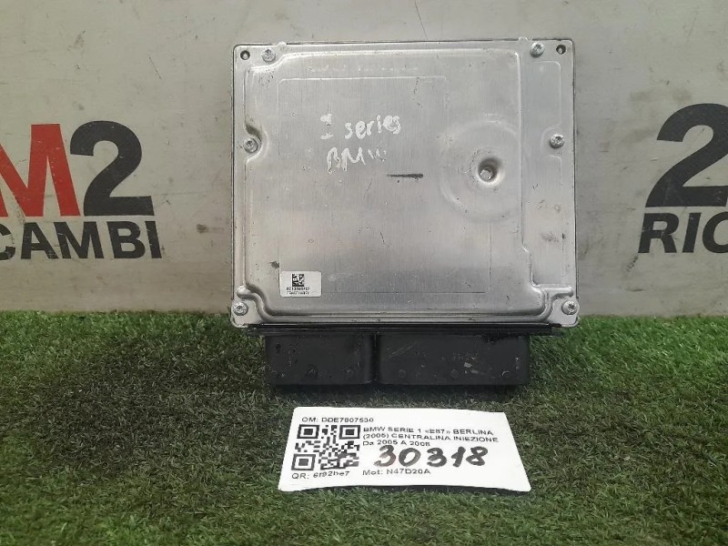 Centralina Iniezione DDE7807530 Bmw Serie 1 E87 Berlina 2005