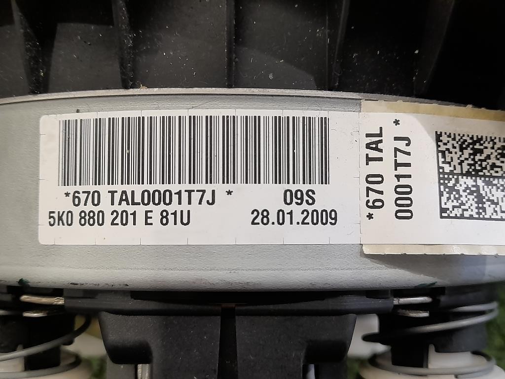 Air-bag Guidatore 5K0880201E Volkswagen GOLF VI 2009