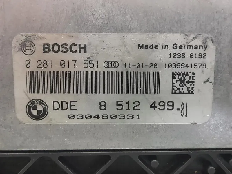 Centralina Iniezione 8512499-01 Bmw Serie 1 E87 Berlina 2005