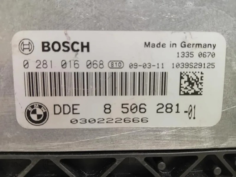 Centralina Iniezione 8 506 281-01 CENTRALINA ECU Bmw Serie 1 E87 Berlina 2005