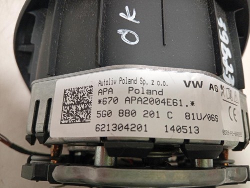 Air-bag Guidatore 5G0 880 201 C Volkswagen GOLF VII 2013