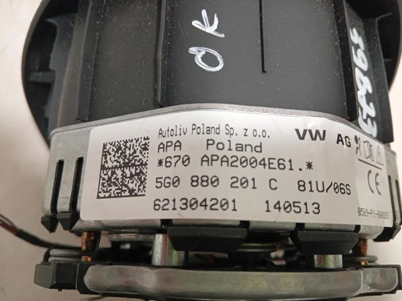 Air-bag Guidatore 5G0 880 201 C Volkswagen GOLF VII 2013