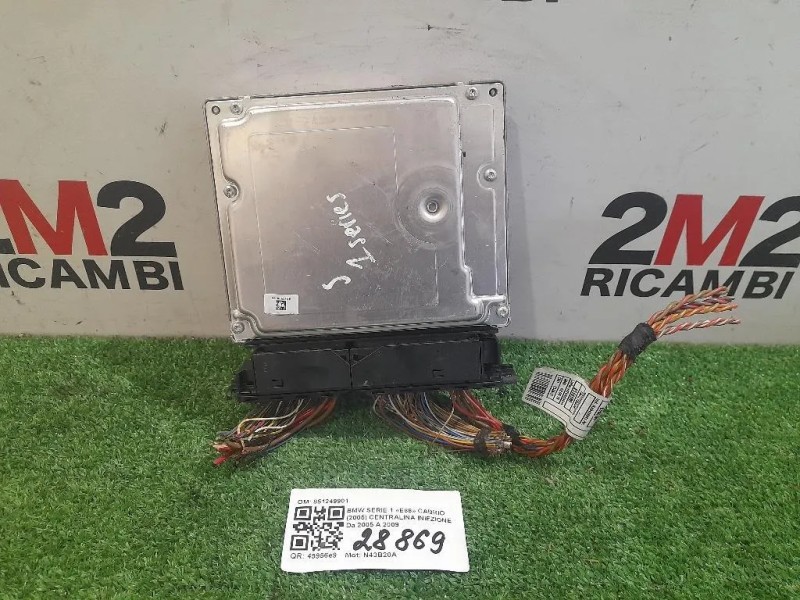Centralina Iniezione 851249901 Bmw Serie 1 E88 Cabrio 2005