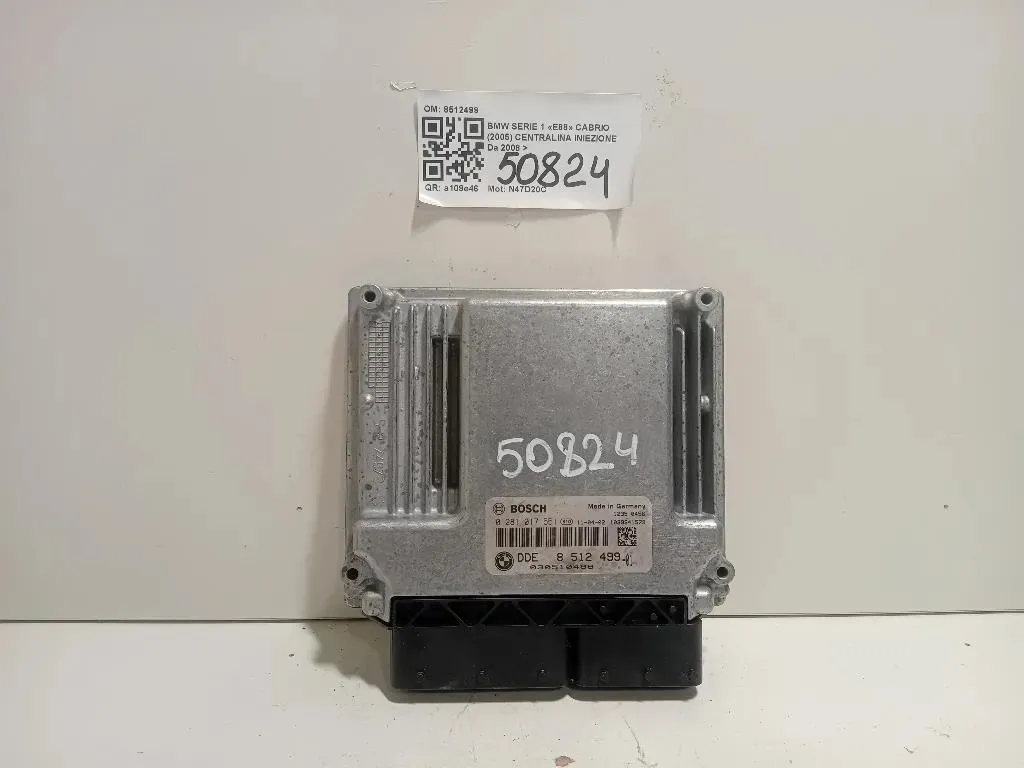 Centralina Iniezione 8512499 Bmw Serie 1 E88 Cabrio 2005