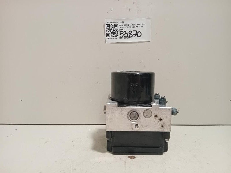 Pompa ABS ANT 3451-6860730-02 Bmw Serie 1 F20 Berlina 2015