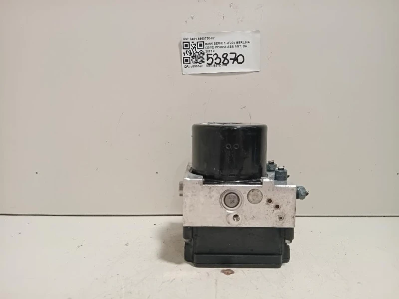 Pompa ABS ANT 3451-6860730-02 Bmw Serie 1 F20 Berlina 2015