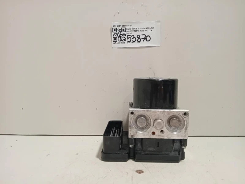 Pompa ABS ANT 3451-6860730-02 Bmw Serie 1 F20 Berlina 2015