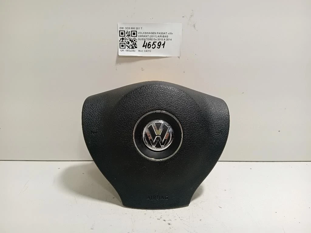 Air-bag Guidatore 3C8 880 201 T Volkswagen Passat VI Variant 2011