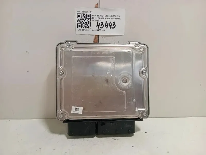 Centralina Iniezione 8573257-01 Bmw Serie 1 F20 Berlina 2012