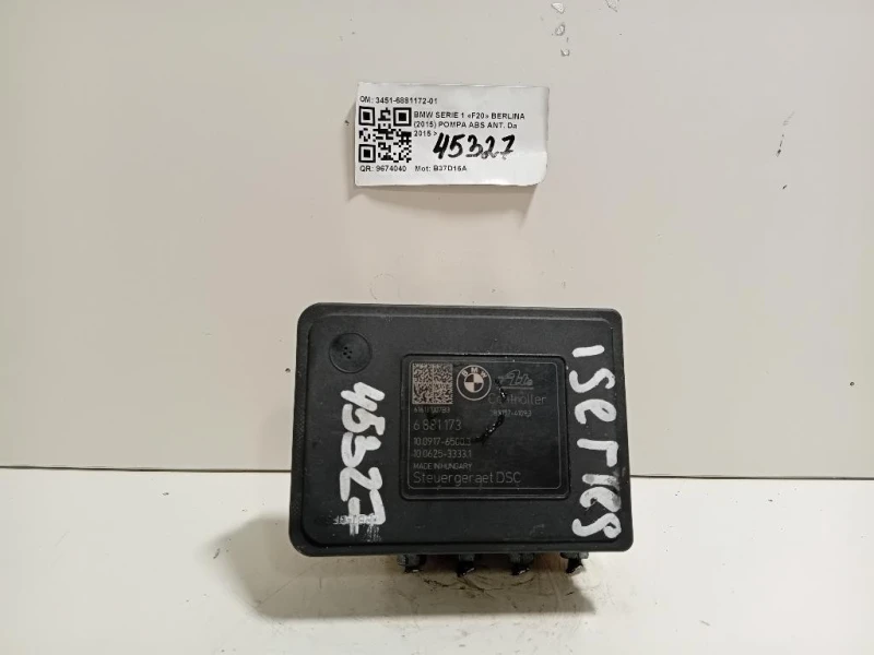 Pompa ABS ANT 3451-6881172-01 Bmw Serie 1 F20 Berlina 2015