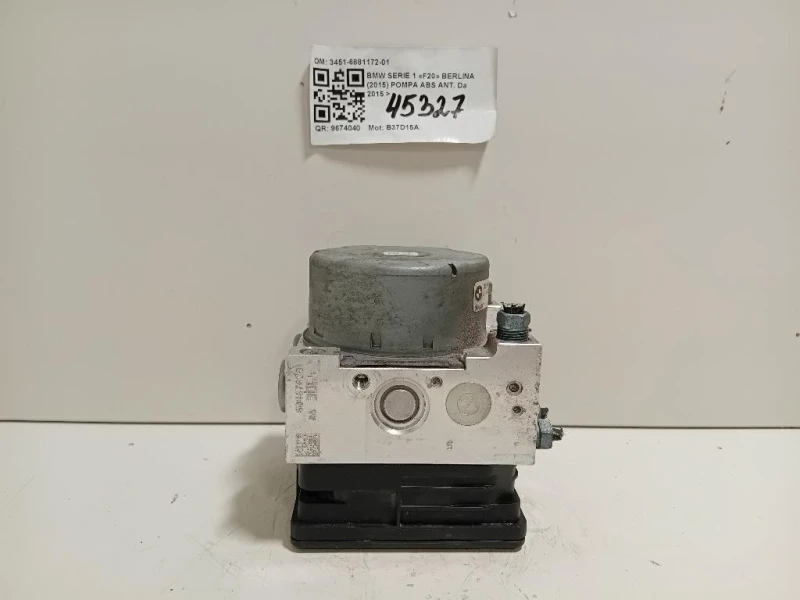 Pompa ABS ANT 3451-6881172-01 Bmw Serie 1 F20 Berlina 2015