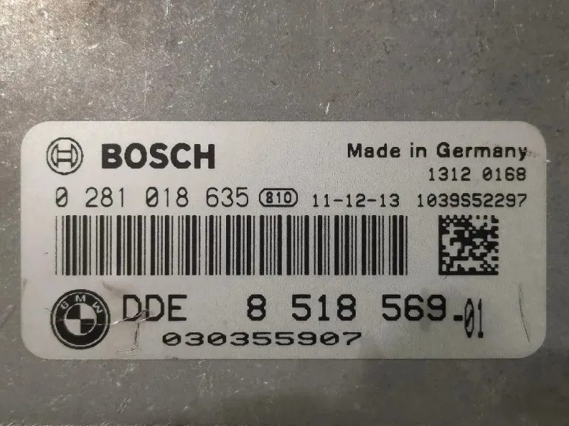 Centralina Iniezione 8 518 569 CENTRALINA ECU Bmw Serie 1 F20 Berlina 2012