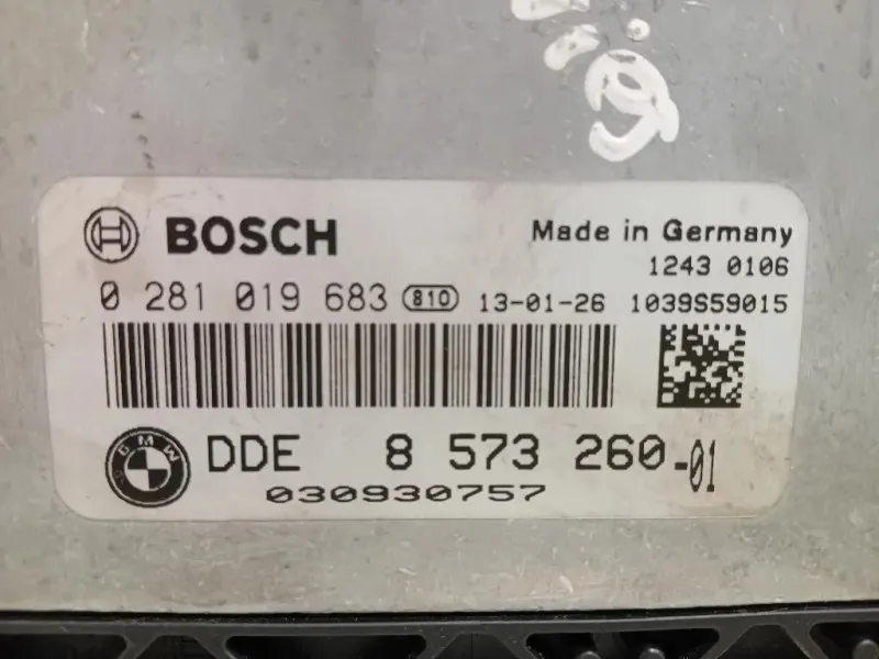 Centralina Iniezione 8 573 260-01 CENTRALINA ECU Bmw Serie 1 F20 Berlina 2012