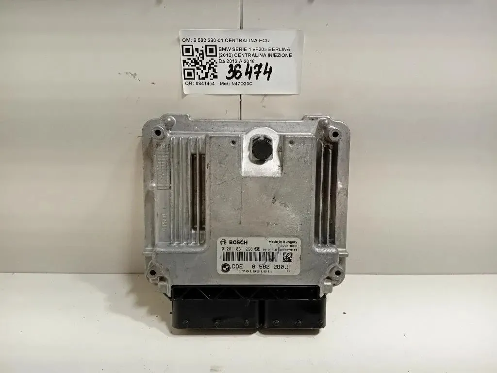 Centralina Iniezione 8 582 280-01 CENTRALINA ECU Bmw Serie 1 F20 Berlina 2012