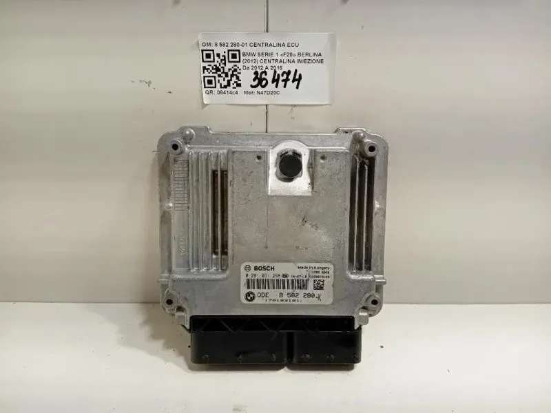 Centralina Iniezione 8 582 280-01 CENTRALINA ECU Bmw Serie 1 F20 Berlina 2012