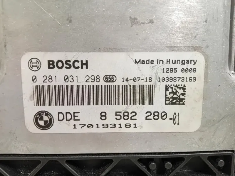 Centralina Iniezione 8 582 280-01 CENTRALINA ECU Bmw Serie 1 F20 Berlina 2012