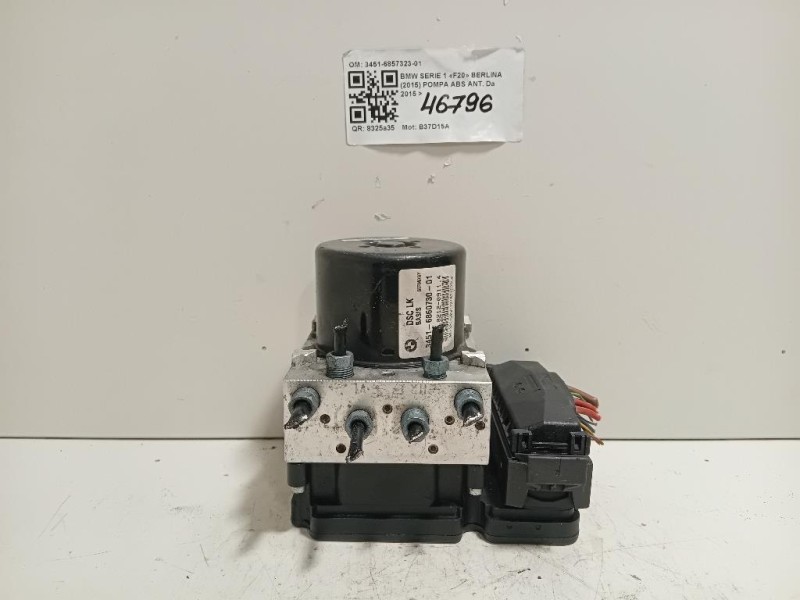 Pompa ABS ANT 3451-6857323-01 Bmw Serie 1 F20 Berlina 2015
