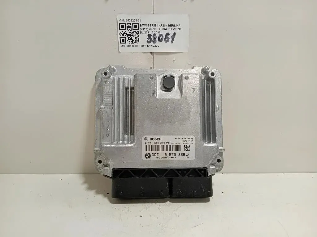 Centralina Iniezione 8573258-01 Bmw Serie 1 F20 Berlina 2012