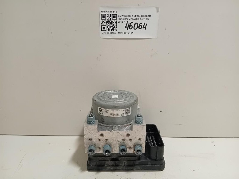 Pompa ABS ANT 3451-6891611-01 Bmw Serie 1 F20 Berlina 2015