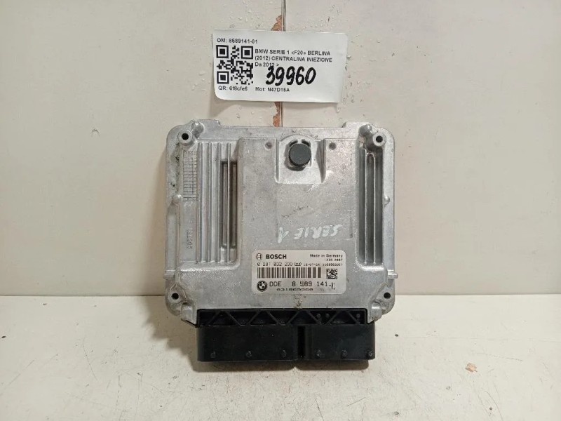 Centralina Iniezione 8589141-01 Bmw Serie 1 F20 Berlina 2012