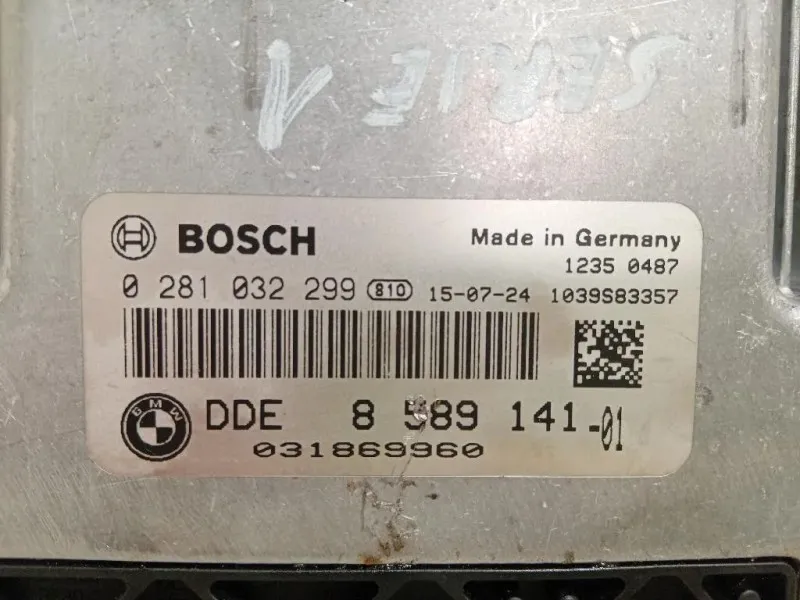 Centralina Iniezione 8589141-01 Bmw Serie 1 F20 Berlina 2012