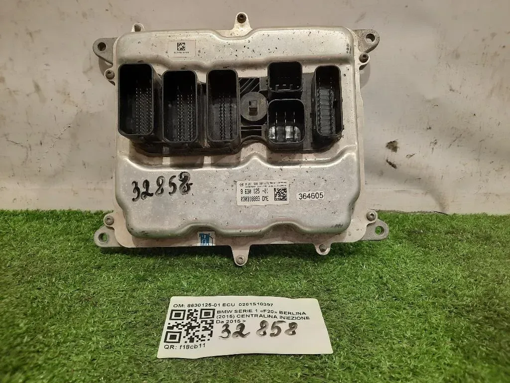Centralina Iniezione 8630125-01 ECU 0261S10397 Bmw Serie 1 F20 Berlina 2015
