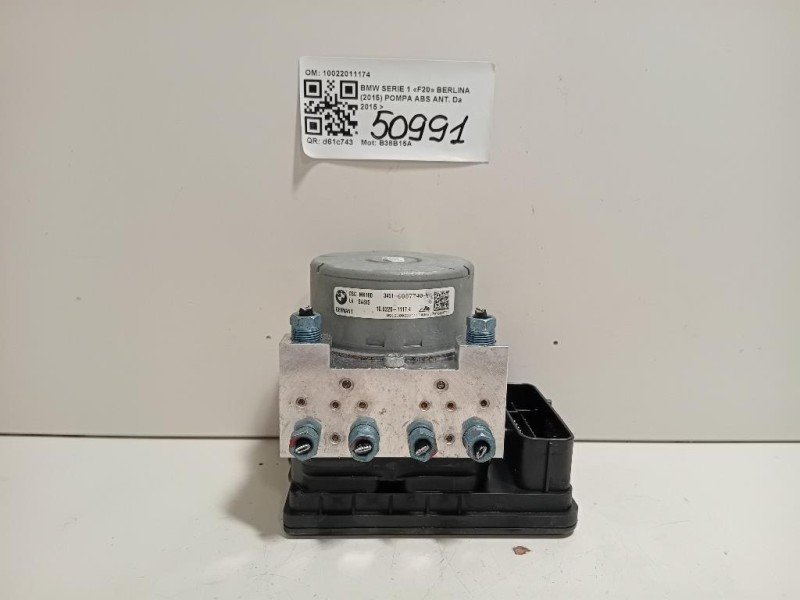 Pompa ABS ANT 10022011174 Bmw Serie 1 F20 Berlina 2015