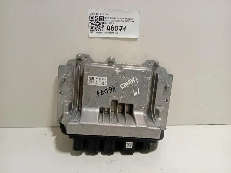 Centralina Iniezione 0 261 S21 766 Bmw Serie 1 F20 Berlina 2015