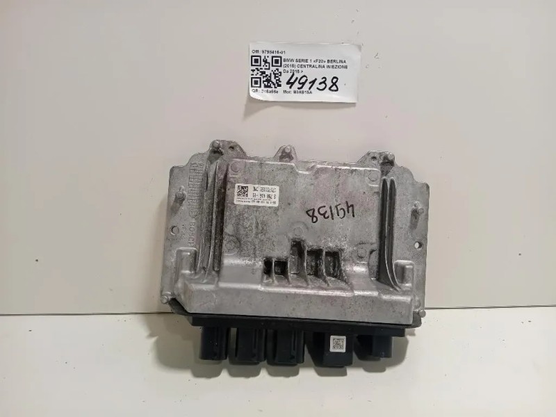 Centralina Iniezione 9798416-01 Bmw Serie 1 F20 Berlina 2015
