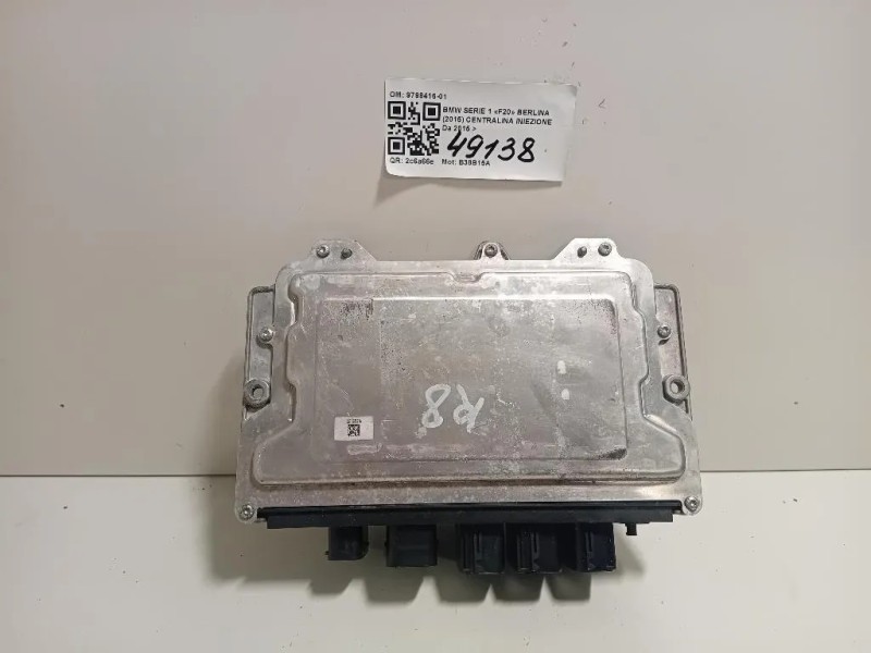 Centralina Iniezione 9798416-01 Bmw Serie 1 F20 Berlina 2015