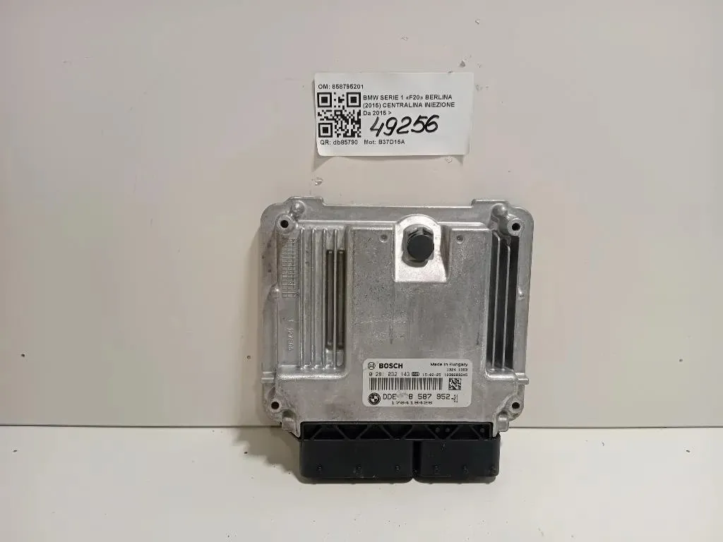 Centralina Iniezione 858795201 Bmw Serie 1 F20 Berlina 2015