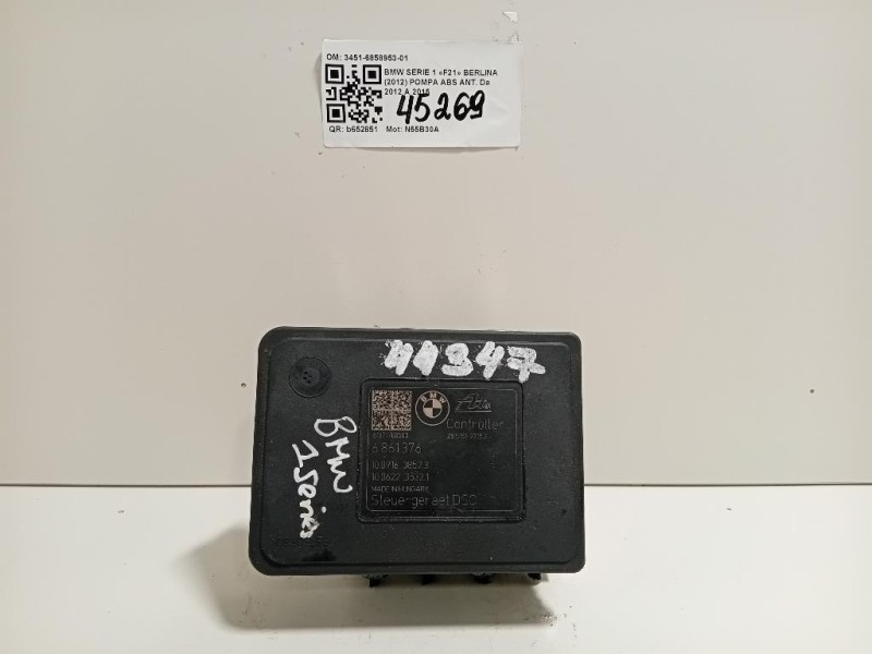 Pompa ABS ANT 3451-6858953-01 Bmw Serie 1 F21 Berlina 2012