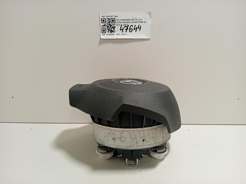 Air-bag Guidatore 34079777BA Volkswagen Jetta IV 2010