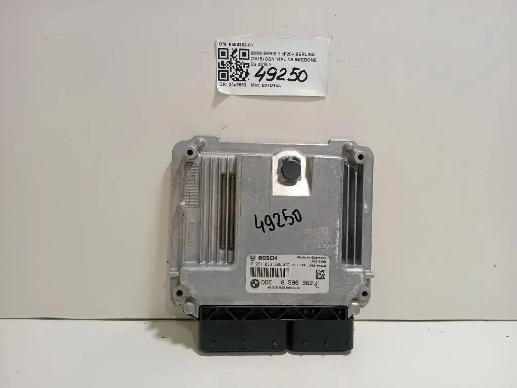 Centralina Iniezione 8596362-01 Bmw Serie 1 F20 Berlina 2015