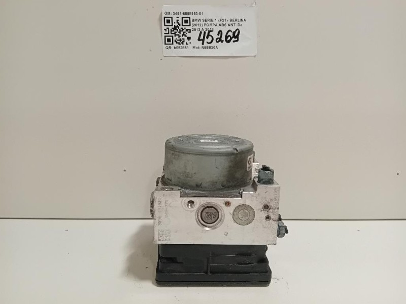 Pompa ABS ANT 3451-6858953-01 Bmw Serie 1 F21 Berlina 2012