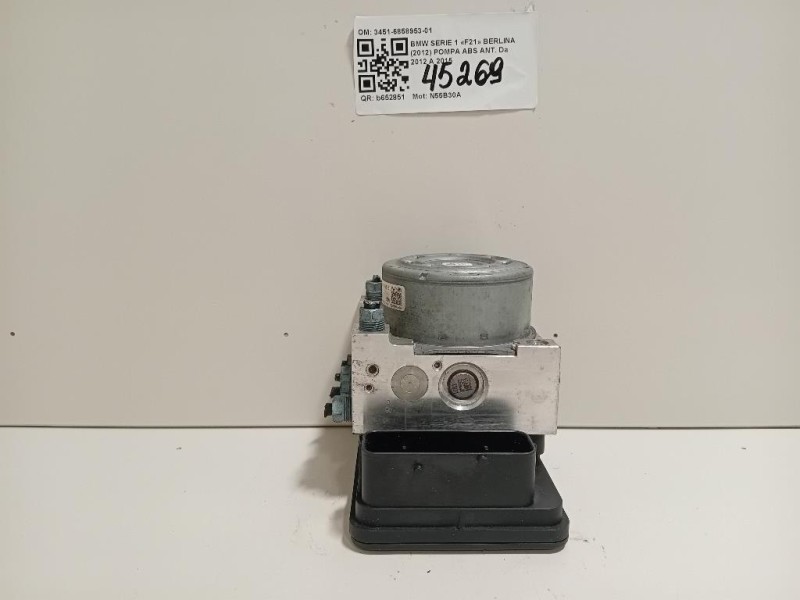 Pompa ABS ANT 3451-6858953-01 Bmw Serie 1 F21 Berlina 2012