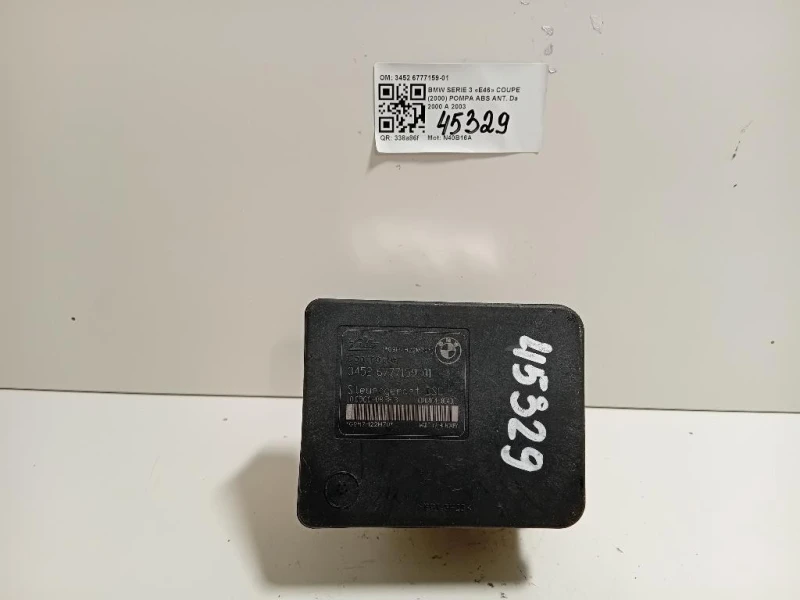 Pompa ABS ANT 3452 6777159-01 Bmw Serie 3 E46 Coupe 2000