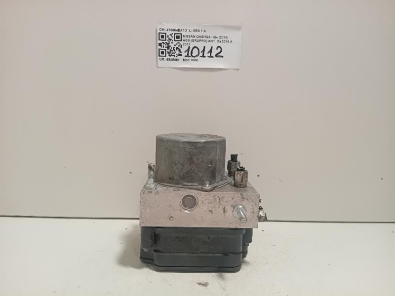 ABS Gruppo ANT 476604EA1D Nissan Qashqai II 2014