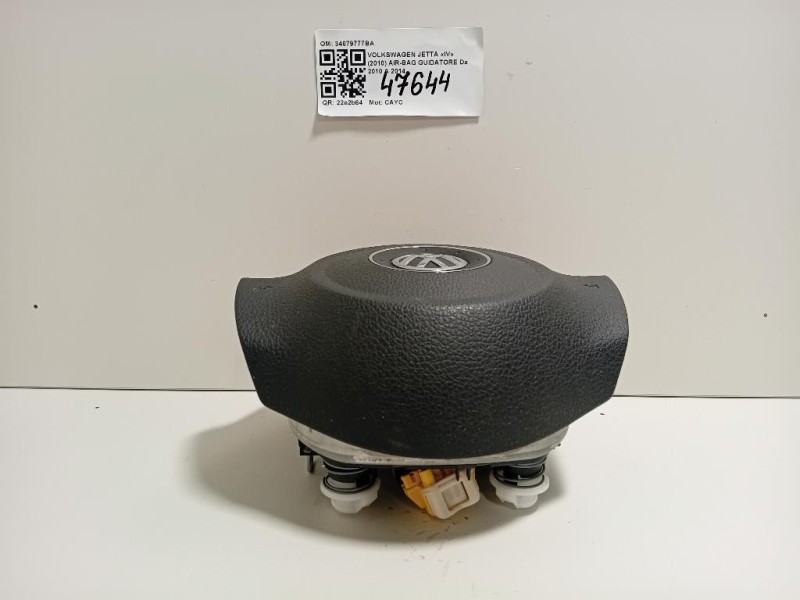 Air-bag Guidatore 34079777BA Volkswagen Jetta IV 2010