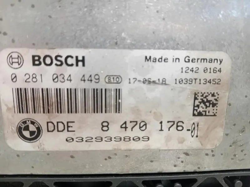 Centralina Iniezione 8470176 Bmw Serie 1 F20 Berlina 2015