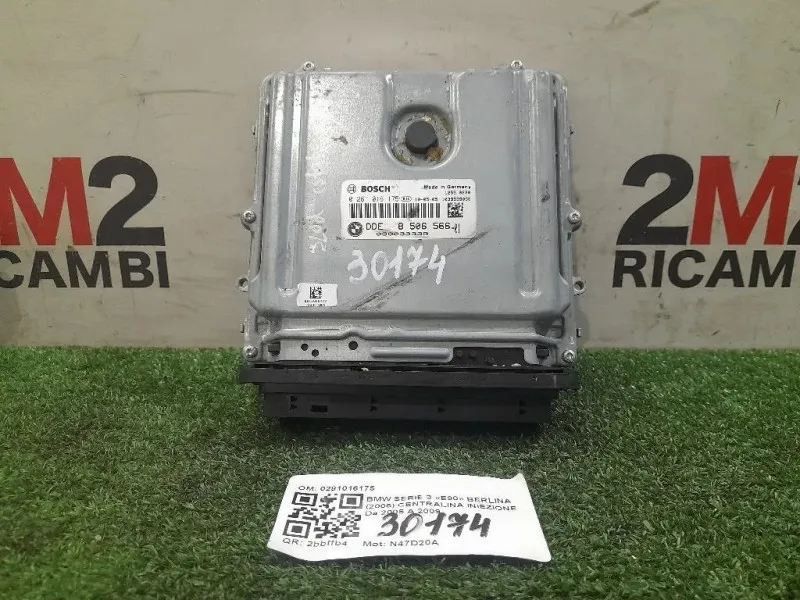 Centralina Iniezione 0281016175 Bmw Serie 3 E90 Berlina 2005