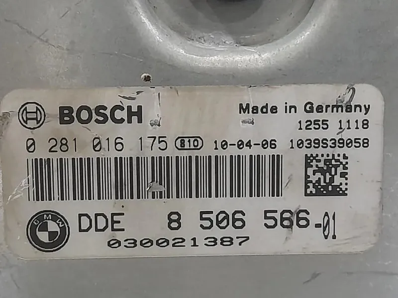 Centralina Iniezione 8 506 586-01 Bmw Serie 3 E90 Berlina 2005