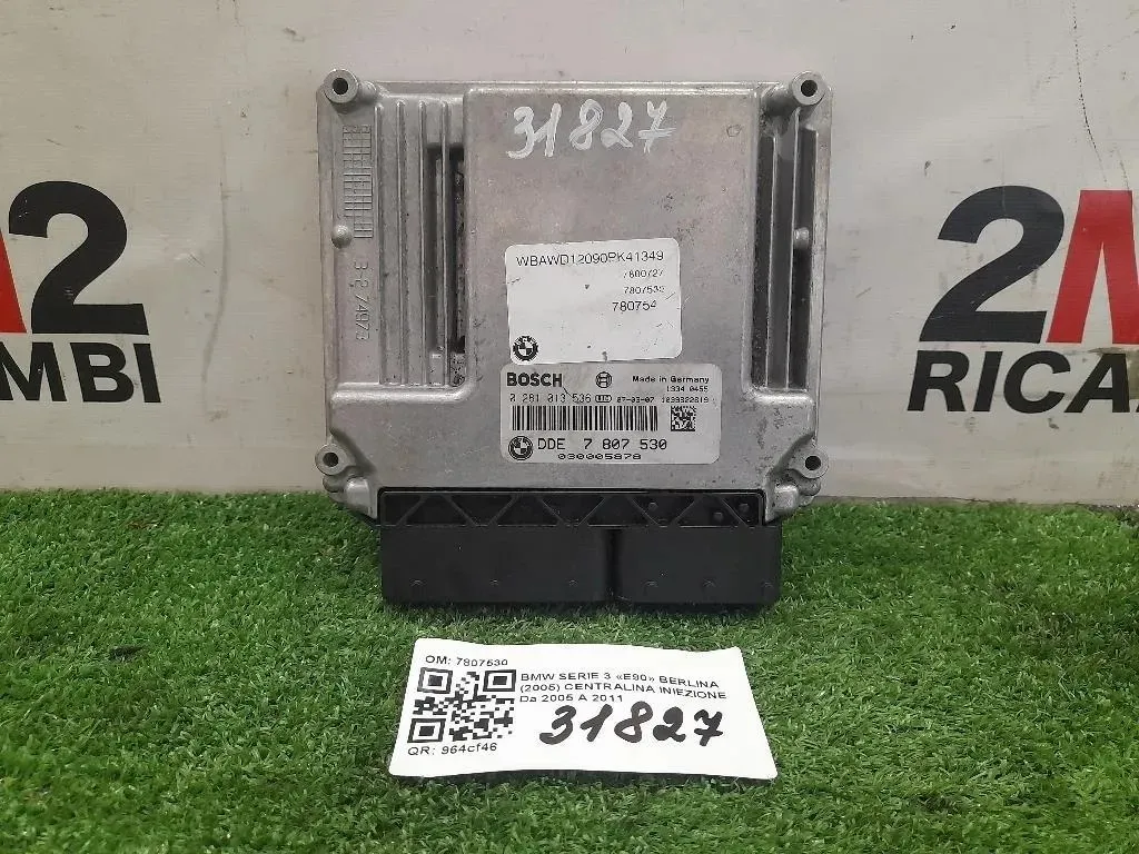 Centralina Iniezione 7807530 Bmw Serie 3 E90 Berlina 2005
