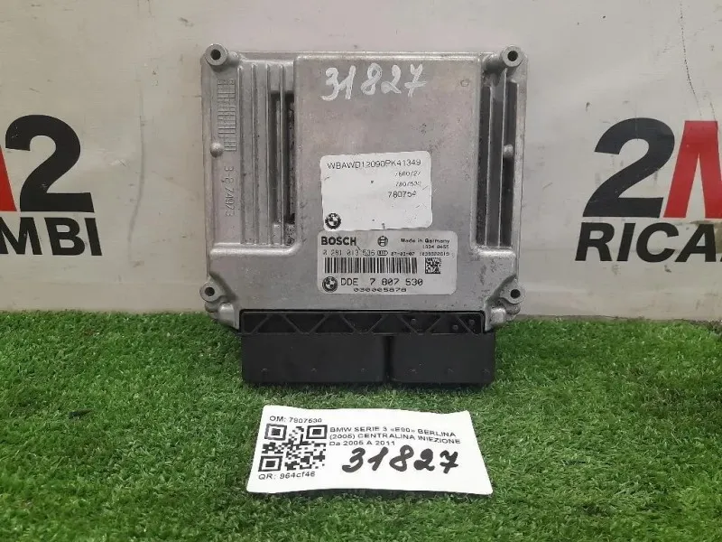 Centralina Iniezione 7807530 Bmw Serie 3 E90 Berlina 2005