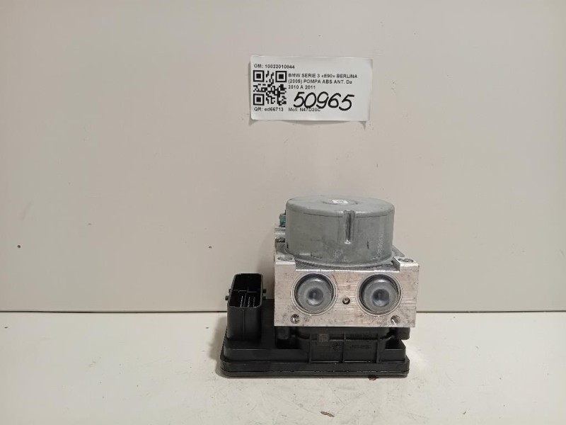 Pompa ABS ANT 10022010844 Bmw Serie 3 E90 Berlina 2005