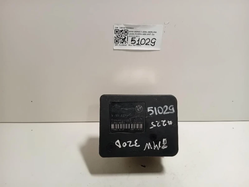 Pompa ABS ANT 3451678930001 Bmw Serie 3 E90 Berlina 2005