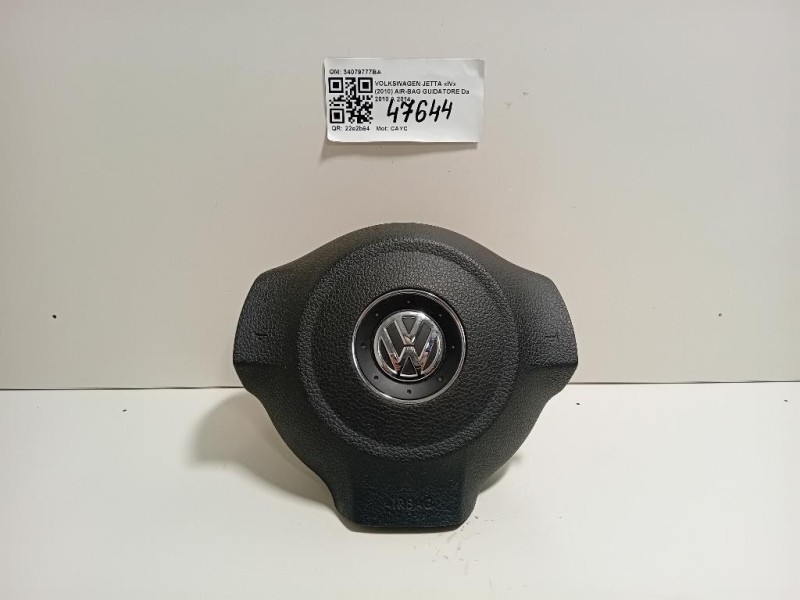 Air-bag Guidatore 34079777BA Volkswagen Jetta IV 2010