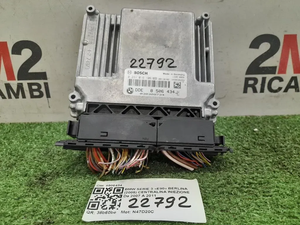 Centralina Iniezione 8506434 Bmw Serie 3 E90 Berlina 2005