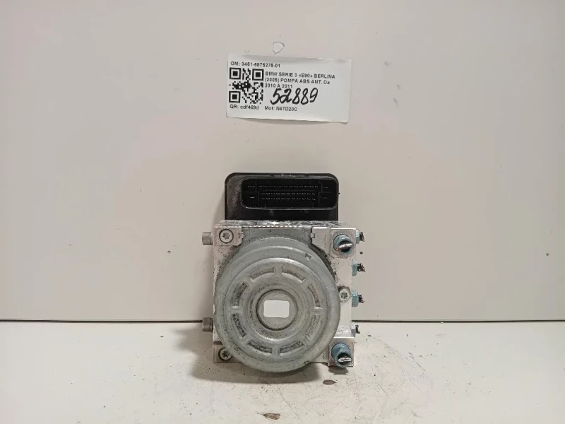 Pompa ABS ANT 3451-6875275-01 Bmw Serie 3 E90 Berlina 2005