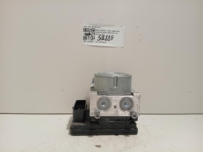 Pompa ABS ANT 3451-6875275-01 Bmw Serie 3 E90 Berlina 2005